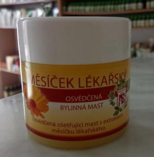 MĚSÍČEK LÉKAŘSKÝ - bylinná mast 150ml | KRÁLOVSTVÍ BYLIN