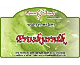 PROSKURNÍK LÉKAŘSKÝ kapky (tinktura) 50ml | Bylinné kapky