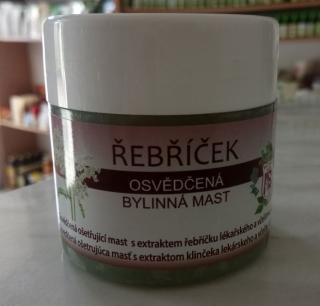ŘEBŘÍČEK - bylinná mast 150ml | KRÁLOVSTVÍ BYLIN