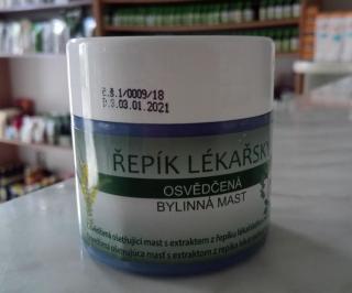 ŘEPÍK LÉKAŘSKÝ - bylinná mast 150ml | KRÁLOVSTVÍ BYLIN