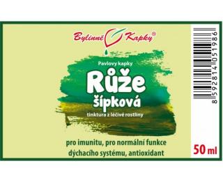 RŮŽE ŠÍPKOVÁ kapky (tinktura) 50ml | Bylinné kapky
