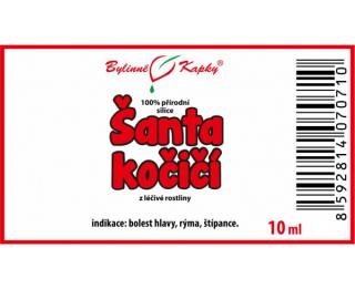 ŠANTA KOČIČÍ 100% přírodní silice 10ml | Bylinné kapky