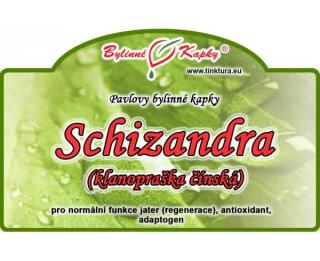 SCHIZANDRA (KLANOPRAŠKA) kapky (tinktura) 50 ml | Bylinné kapky