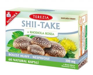 Shii - Take + Rhodiola Rosea 60 kap | Terezia