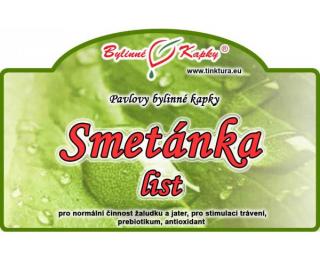 SMETÁNKA list kapky (tinktura) 50ml | Bylinné kapky