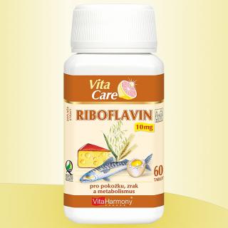 Vitaharmony Riboflavin (Vitamin B2) 10 mg - 60 tbl.