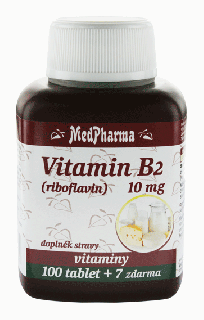 VITAMIN B2 (RIBOFLAVIN) 107 tablet | MEDPHARMA