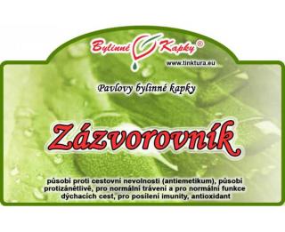 ZÁZVOROVNÍK kapky (tinktura) 50ml | Bylinné kapky