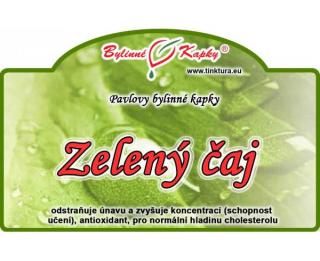 ZELENÝ ČAJ - KAPKY (TINKTURA) 50ml | Bylinné kapky