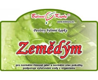 ZEMĚDÝM kapky (tinktura) 50ml | Bylinné kapky