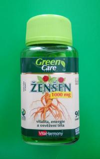 ŽENŠEN 1000mg 90 tablet | VitaHarmony