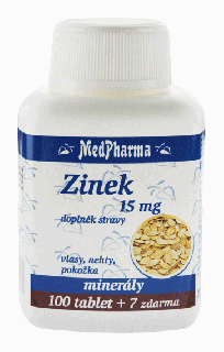 ZINEK 25 MG - 107 TBL. | MEDPHARMA
