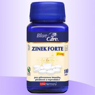 ZINEK FORTE 25mg - 100 TBL. | Vitaharmony