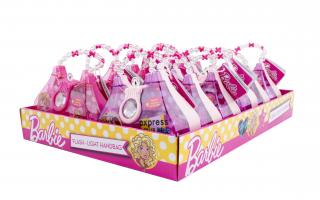 Barbie Flash Light Handbag - svítící kabelka s cukrovinkou 31 g