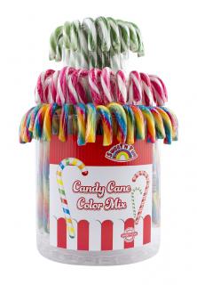 Candy Cane Color Mix - barevné lízátko hůlka 12g