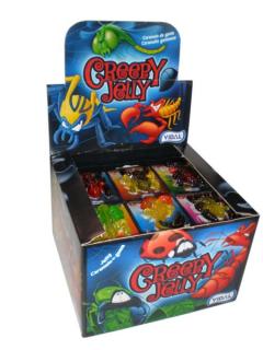 Creepy jelly - hmyzí příšerky (balené želé) 11g