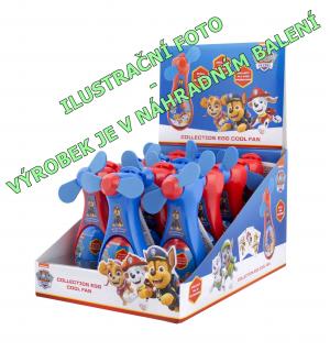 NÁHRADNÍ BALENÍ (Paw Patrol Collection Egg Cool Fan - větráček + vejce s překvapením a cukrovinkou 10g)