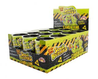 NÁHRADNÍ BALENÍ (Sour Busters Candy Tank - barel s kyselými bonbony 30g)