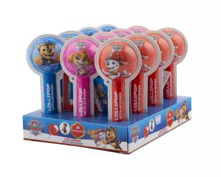 Paw Patrol lollipop with sticker - lízátko v blistru se samolepkou 20g