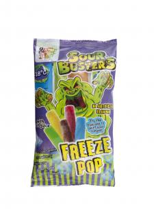 Sour Busters Freeze Pop - zmrzliny ke zmražení s ovocnou složkou 10x50ml