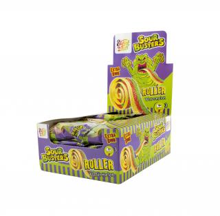 Sour Busters Roller watermelon - želé pásek v rolleru 20g