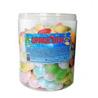 Space ufo - jedlý papír s kyselým cukrovinkovým práškem  1,26g