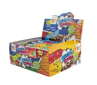 Splash Candy Chew Bar – žvýkací tyčinka s křupavými bonbóny 20g