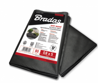 Bradas Netkaná mulčovací textílie AWB5032010 3,2m šíře x 10m černá 50g