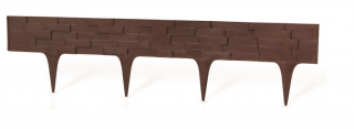 Gardenplast Stone Palisade 2,3 m hnědá