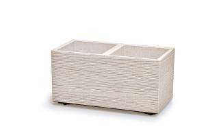 Květináč MADERA CASE ECO WOOD DMA600W 57,7 cm bílá ECO (DMA600W)