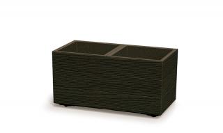Květináč MADERA CASE ECO WOOD DMA600W 57,7 cm kávová ECO (DMA600W)