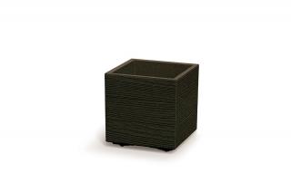 Květináč MADERA SQUARE ECO WOOD DMA300W 28,8 cm kávová ECO (DMA300W)