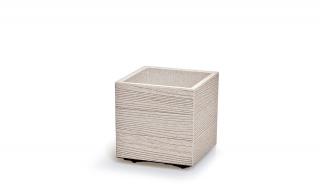 Květináč MADERA SQUARE ECO WOOD DMA400W 38,5 cm bílá ECO (DMA400W)