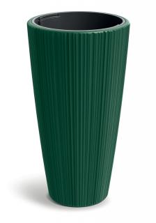 Květináč ORO DHOR400 39 cm - barva: tmavě zelená