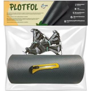 PLOTFOL folie 10m + 20x hřeb