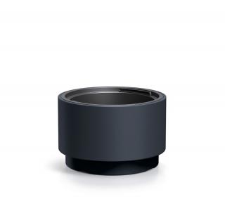 Prosperplast Květináč s vkladem Heos DLHEN300 - 29,8cm, antracit