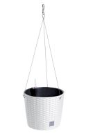 PROSPERPLAST Květináč závěsný Rato DRTW260 bílý 6,5 L, 25,6cm