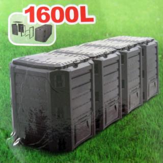 Prosperplast MODULE COMPOGREEN 1600L Kompostér černý IKSM1600C