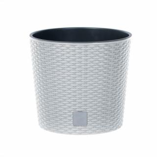 PROSPERPLAST Rato round květináč DRTUS400L,35L, bílý, 40cm