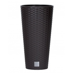 PROSPERPLAST Rato tubus květináč DRTUS200, 8L, antracit, 20cm