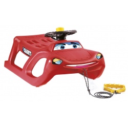 PROSPERPLAST Sáňky Zigi Zet steering ISZGS červené