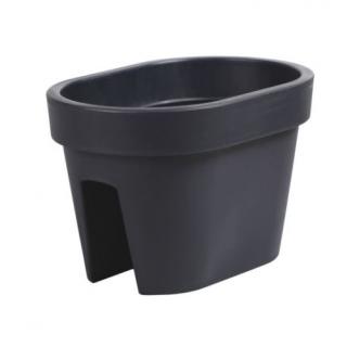 PROSPERPLAST Truhlík na zábradlí  LOFLY DLOFR400 - 12,3 L, antracit