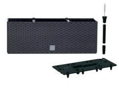 Prosperplast Truhlík RATO CASE antracit 51,4x19x18,6cm