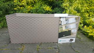 Prosperplast Truhlík samozavlažovací Rato case DRTC600, 30L, mocca