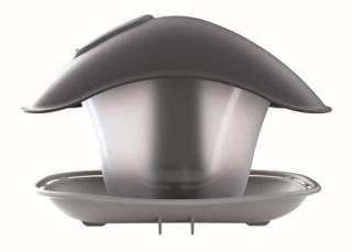PROSPERPLAST Zahradní závěsné plast. krmítko IBFS šedý kámen 28cm