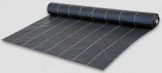 Tkaná mulčovací textílie - role 0,4m x 100m, 70g/m2, černá