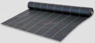 Tkaná mulčovací textílie - role 1,1m x 100m, 70g/m2, černá