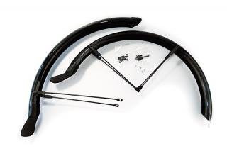 Set blatníků přední 26&quot; a zadní 20&quot; pro koloběžky Cobra