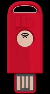Identiv uTrust FIDO NFC Model: GOV, Rozhraní: USB-A