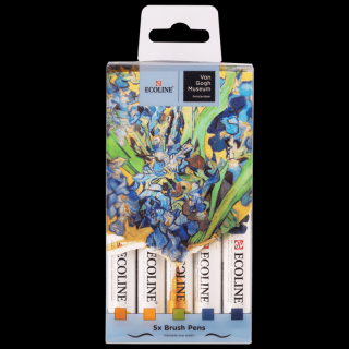 Akvarelové pera Ecoline - Irises - série Van Gogh Museum (Akvarelové pera Ecoline - Irises - série Van Gogh Museum)